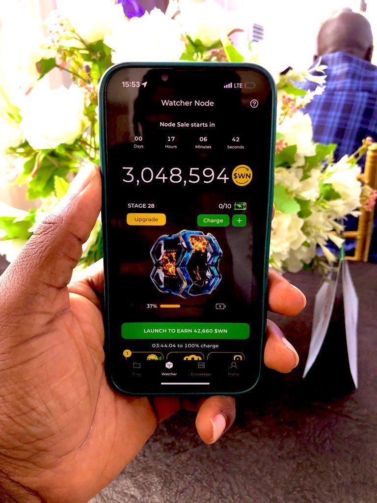 _bryanwild's tweet image. Launching Watcher Node to secure 
@DeNetPro
 storage network live from Lagos #WatchersEverywhere