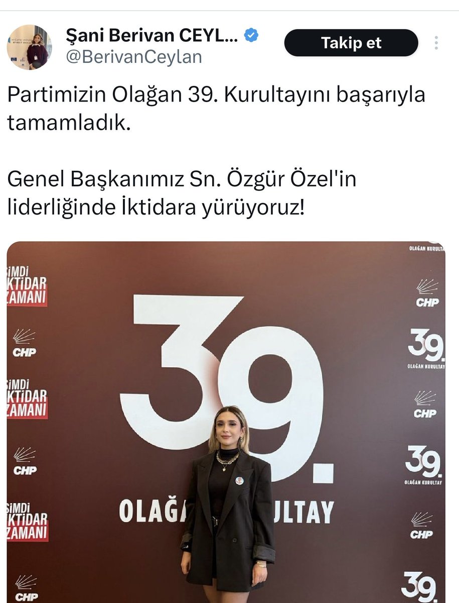 Zekeriya_Say's tweet image. CHP&apos;li Bakırköy Belediyesi Yazı İşleri Müdürlüğü&apos;nde görevli Şani Berivan Ceylan...
*
 İBB iştiraki Kültür A.Ş.&apos;de çalışan Sıla Bozatlı...
*
Bu defa evden değil Özgür Özel &apos;in &quot;tek aday&quot; olarak yarıştığı...
*
CHP&apos;nin 39&apos;uncu olağan kongresinden &quot;diren&quot;miş...
*
Gariban CHP&apos;liler…
