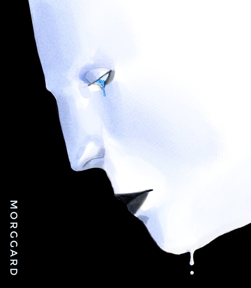 Morggard's tweet image. Sadness