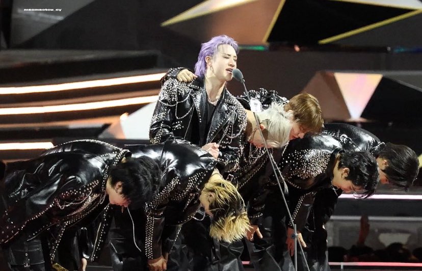 this pic is so iconic; the man who made straykids