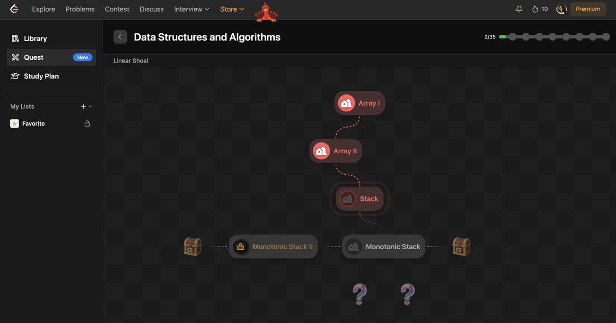 stillseriouss's tweet image. Day 13 of #100DaysOfCode 
Started the DSA grind and knocked out 6 array problems.
- Concatenation of Array
- Shuffle the Array
- Max Consecutive Ones
- Set Mismatch
-  How Many Numbers Are Smaller Than the Current Number
- Find All Numbers Disappeared in an Array