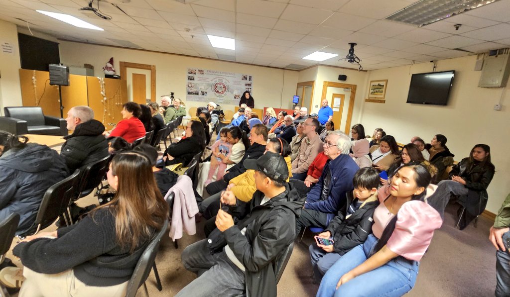 JonahAtos's tweet image. What a huge turn out at our Foyle Racial Equality Forum's re-launch today. Delighted to see members of diverse communities integrating &amp;amp; celebrating our diverse cultures. #EDI @kabalikatinNW @FoyleRef