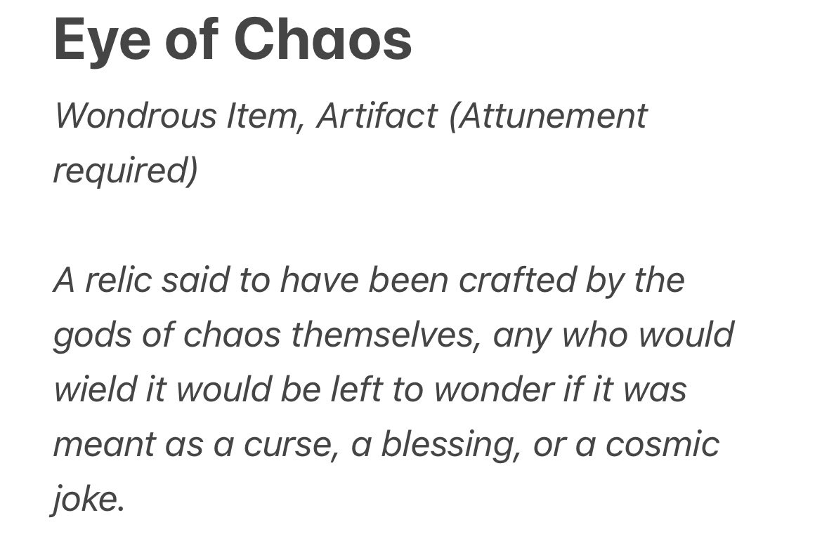 NeoNerdCore's tweet image. Special Edition Magica NerdCore: D&amp;amp;D Magic Items inspired by NerdCore

Different, since this one is inspired by a friend of the scene and not an artist- @Tekking101 !

A chaotic staple in Rustage’s campaigns, this is the most chaotic one yet😵‍💫

Check out Space Pirates!
(1/?)