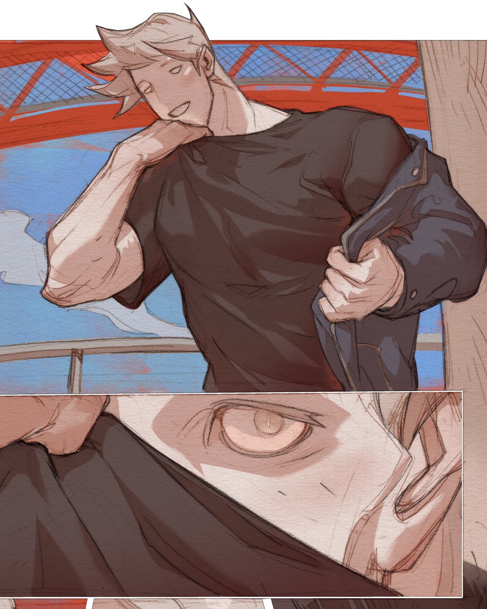 Episode 51 is up,
I’m back from the trip,
and meet my assistant @op1no 
webtoons.com/en/canvas/stay…