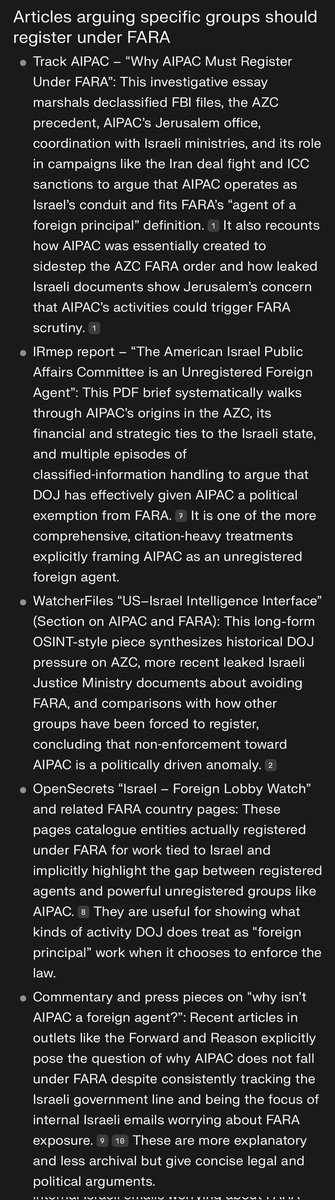 Escaping1984's tweet photo. #registerAIPAC
@AIPAC is overtly operating as a foreign agent, and must register under FARA.
They also have a long and deep history of espionage and other illegal activities - that US courts allowed to go unprosecuted.
We need JUDICIAL ACTION NOW.
@AntiZioAmPAC @TrackAIPAC https://t.co/cMoKjFKr4h