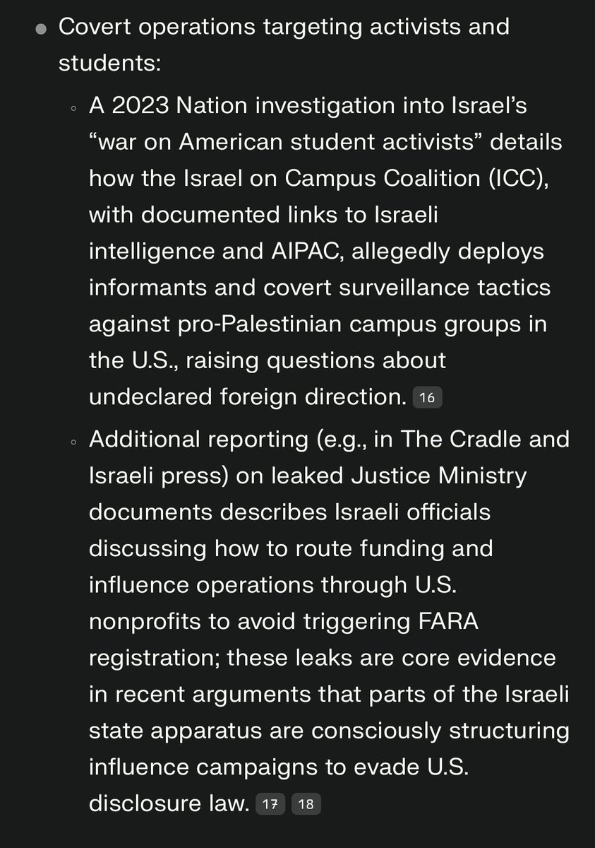 Escaping1984's tweet photo. #registerAIPAC
@AIPAC is overtly operating as a foreign agent, and must register under FARA.
They also have a long and deep history of espionage and other illegal activities - that US courts allowed to go unprosecuted.
We need JUDICIAL ACTION NOW.
@AntiZioAmPAC @TrackAIPAC https://t.co/cMoKjFKr4h