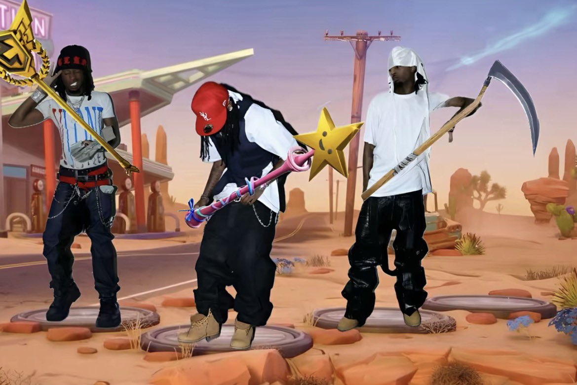 lxlvsh0t's tweet image. Average Fortnite Lobby soon😭