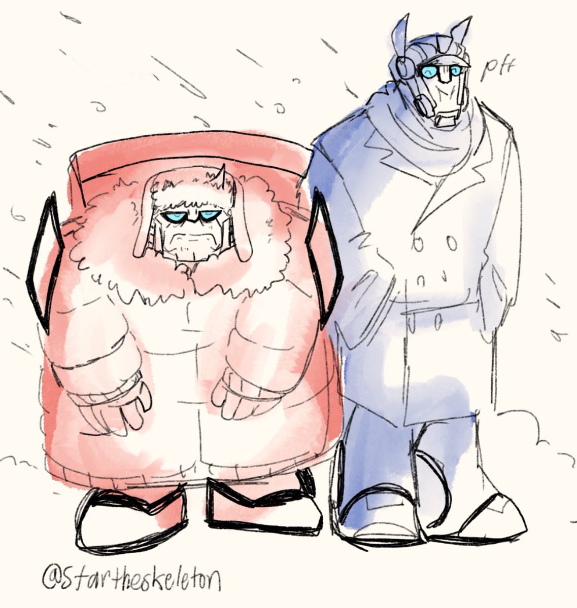 It’s been snowing like crazy, and I’m still a bit tired. But have some Opratch 
#Transformers #optiratch #tfa