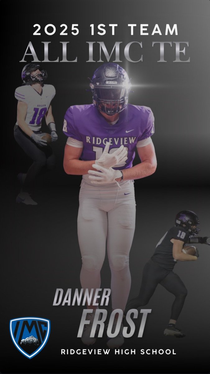 danner_frost19's tweet image. 1st Team All-Conference Tight End and D Line

6'2" 215 
4.1 GPA
2026 Recruit 

@RHauck17 @TheCoachJMarsh @RavenRecruiting @ByBrianRathbone @CoachKyleSamson @BrianHarris_WOU @coachbradycrane 
@eoucoachbrown @NFFOregon