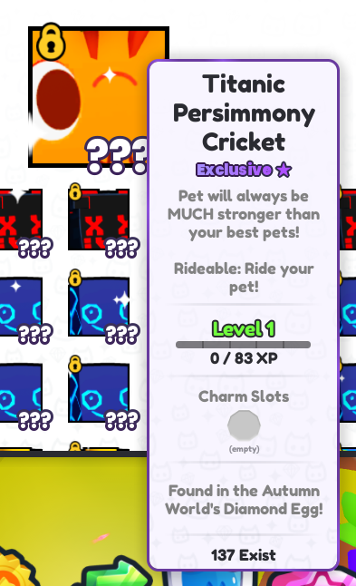 Got this after 1b Diamonds on 100x Egg