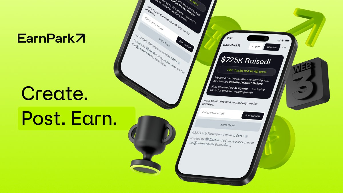 LegendEncrypt's tweet image. Whenever I see a campaign that encourages storytelling, I jump on it. $PARK has been part of my growth in DeFi, so sharing that through @GimiApp feels like the right move.

@_Earnpark keeps building strength, and this prize pool gives everyone a reason to show what they can do.