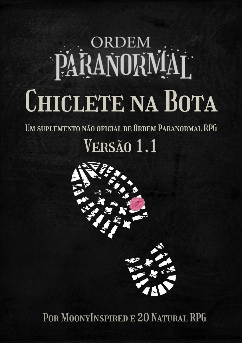 Gente cês também sentem que é MUITO chato perder informação porque o dado rolou baixo...?

ESSE POST É PRA VOCÊ!

O homebrew de #OrdemParanormal mais esperado entre investigadores e mestres da Narração voltou! Com melhor escrita e MAIS CONTEÚDO! 

Vem desvendar CHICLETE NA BOTA!