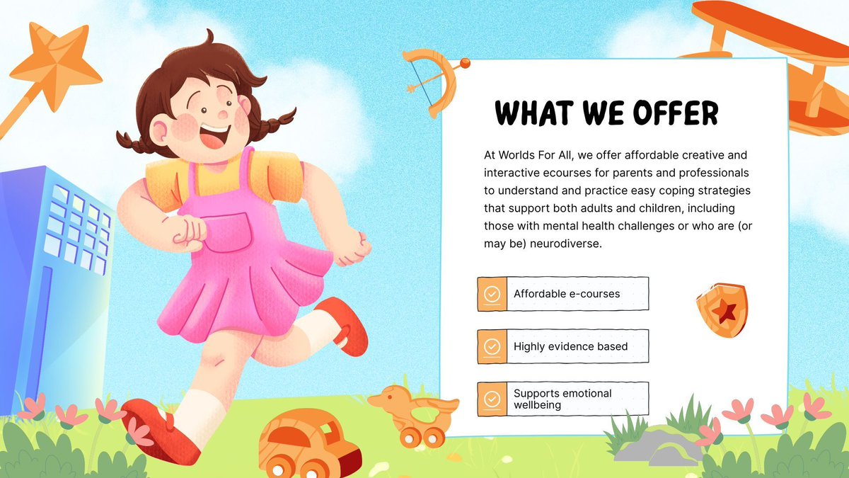 WorldsForAll_'s tweet image. Strengthen relationships, improve communication, and celebrate unique ways of thinking—all in just 30–60 minutes a day. ⏱️ 

#SelfDevelopment #NeurodivergentAdults