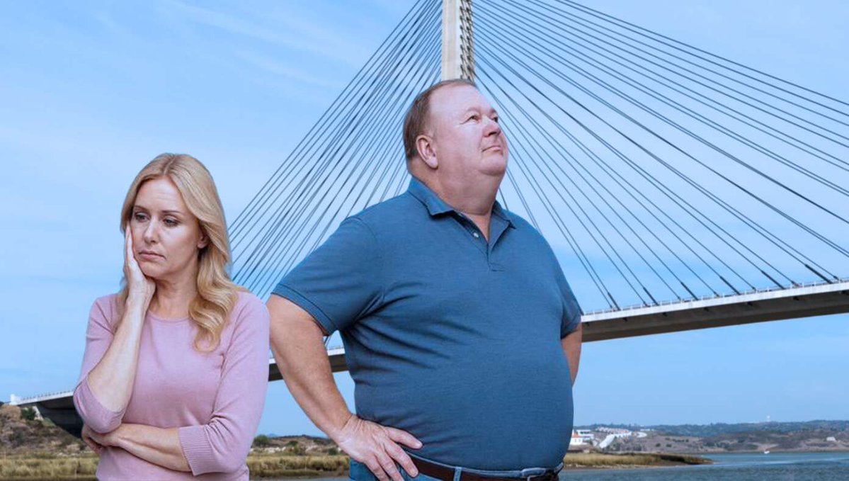 TheBabylonBee's tweet image. Wife Sad As She Realizes Husband Will Never Look At Her Like He Looks At A Cool Suspension Bridge buff.ly/T9sRnEi