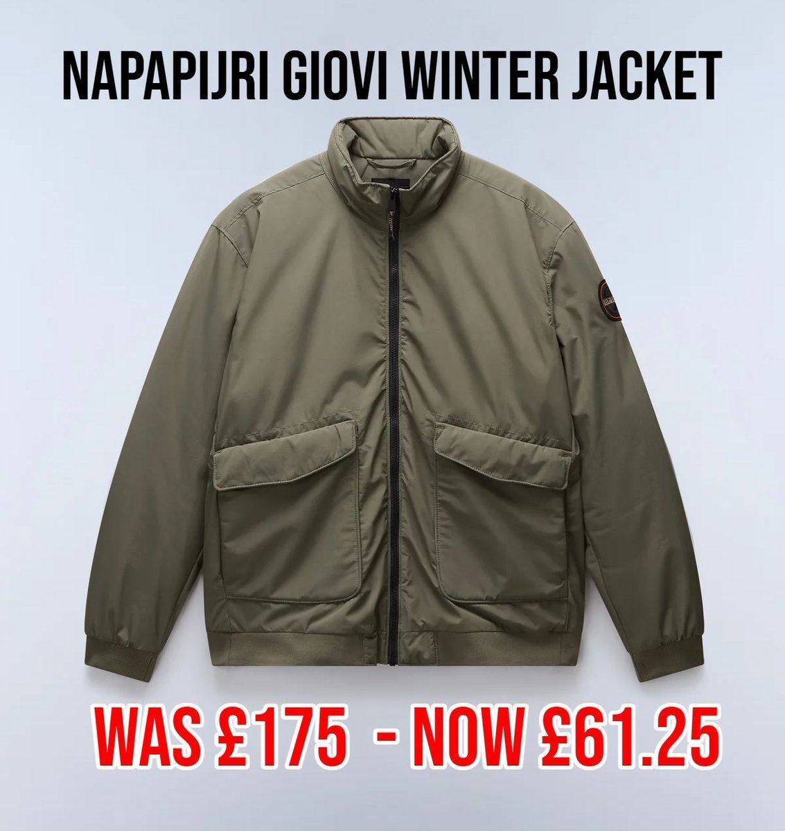 man_savings's tweet image. Huge savings on the Napapijri Giovi Winter Jacket 

3 colours available for just £61.25 

Use code NAPAMAN30 at checkouts 

RRP £175 

Available here &amp;gt;&amp;gt;&amp;gt;  prf.hn/l/2Mgayyj/ 

AD