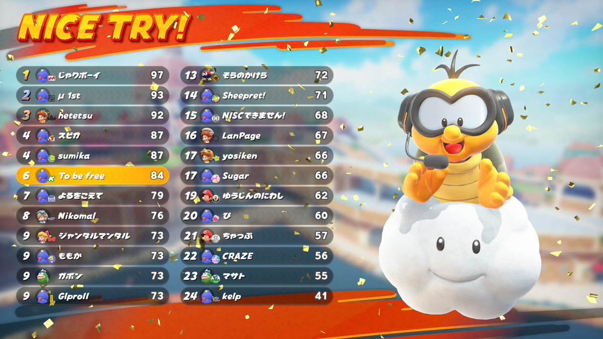 1回戦寝落ちしかけたけどギリday1突破。。
明日は録画じゃなくて配信する予定です🦭