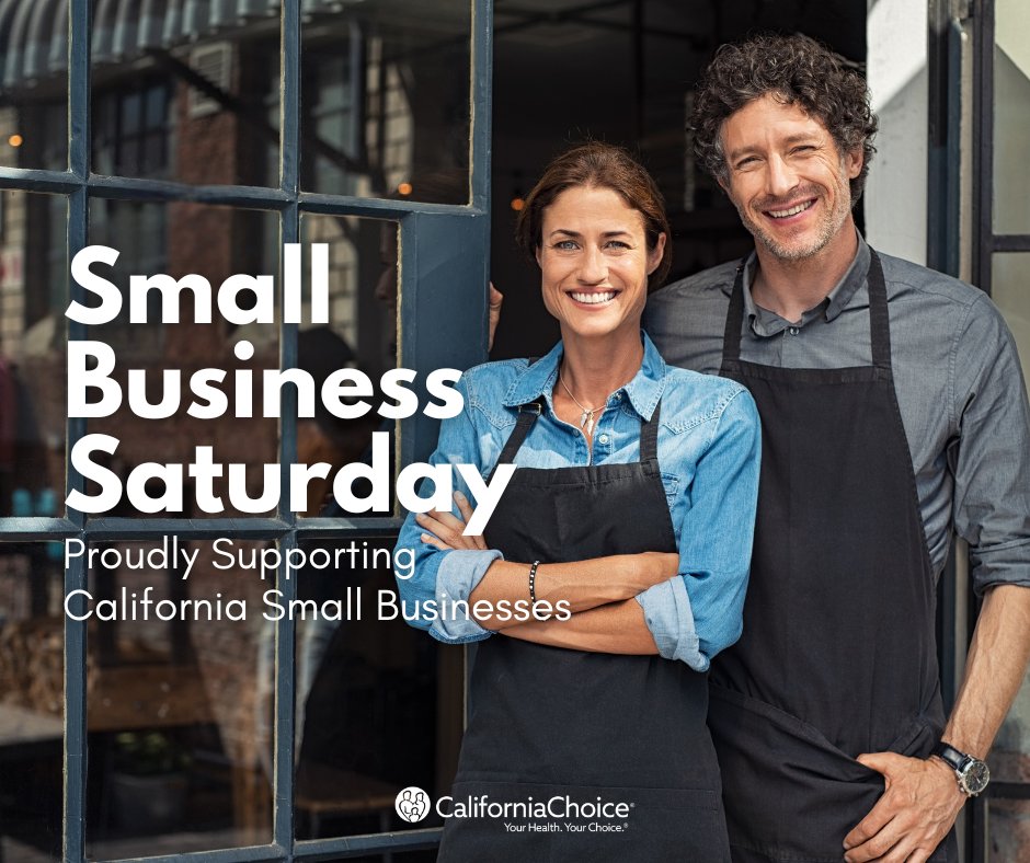 CAChoice's tweet photo. We’re honored to support California’s small employers and the communities they serve. This Small Business Saturday, we invite you to support the local businesses that keep California moving forward. https://t.co/9ji0b15qtZ