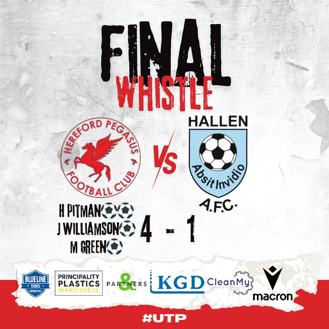 Hereford Pegasus FC tweet media