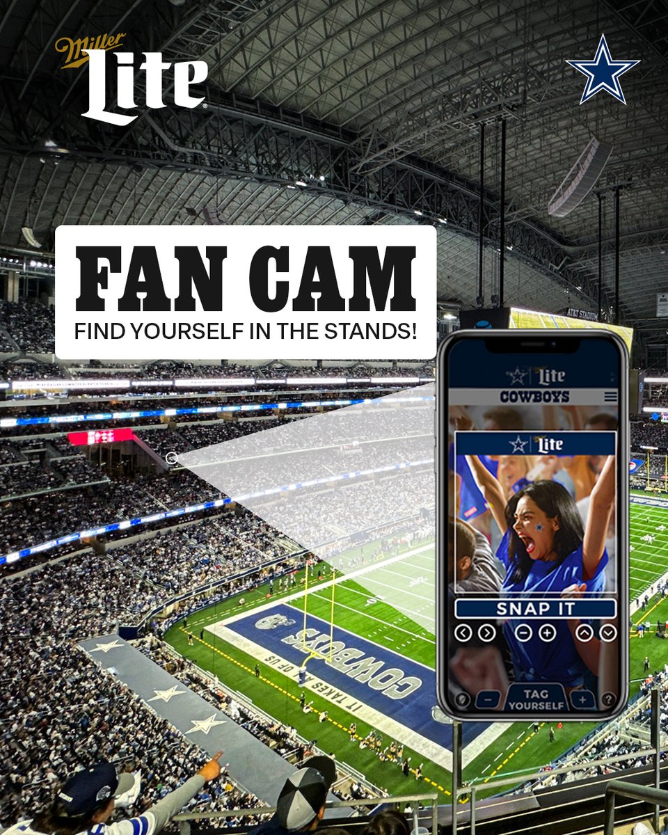Turkey Day Dub 🍗

Find yourself in the stands from Thanksgiving Day at <a href="/ATTStadium/">AT&T Stadium</a> on the <a href="/MillerLite/">Miller Lite</a> Fan Cam ➡️ bit.ly/4alToqt