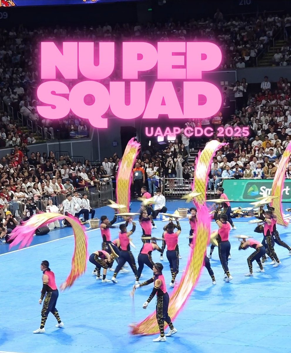 overallqueen's tweet image. NU's winning performance at the UAAP CDC 2025

Watch it here:
facebook.com/share/v/1MgALv…

#NU #NATIONALUNIVERSITY #CHEERDANCE #UAAPCDC #UAAPCHEERDANCECOMPETITION