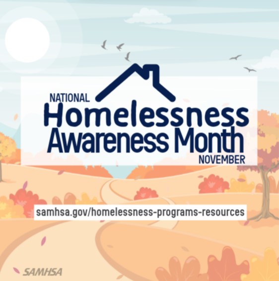 Homelessness and behavioral health problems are often connected. Providing support and resources is essential for helping these individuals improve their well-being, recover, and thrive. Find out more from SAMHSA: samhsa.gov/homelessness-p… #HomelessnessAwarenessMonth