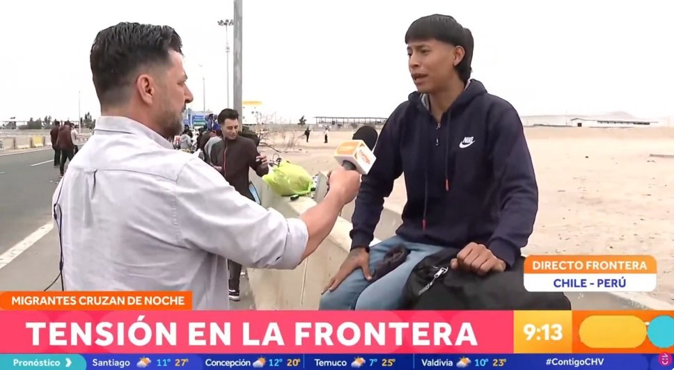 Rafael Cavada recibe cientos de denuncias ante el CNTV por promover la migración ilegal y atentar contra los intereses de Chile gamba.cl/2025/11/rafael…