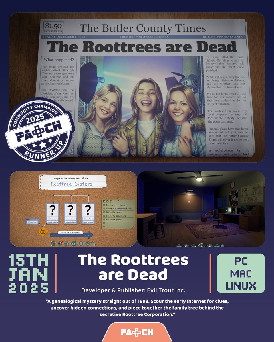 Patch Magazine | Monthly Indie Gaming 🌍 tweet media