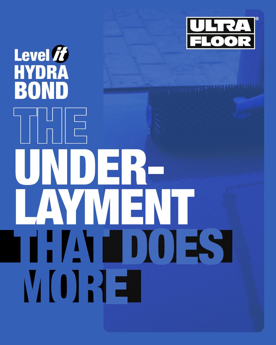 Ultra_Floor's tweet image. The underlayment that does more
• Works over adhesive &amp;amp; bitumen
• No primer needed 
• Low odour, moisture tolerant, UFH ready 

Give your floors the perfect base.

👉 Find out more hubs.ly/Q03TL6sv0 

#Flooring #Levelling #HydraBond #TeamUltraFloor