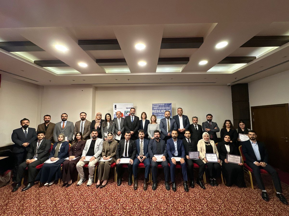 kamokhdir's tweet photo. We are pleased to announce the successful completion of a three-day training course focused on "Strengthening the capacity of educators to manage violent students. https://t.co/cwTCTuk962