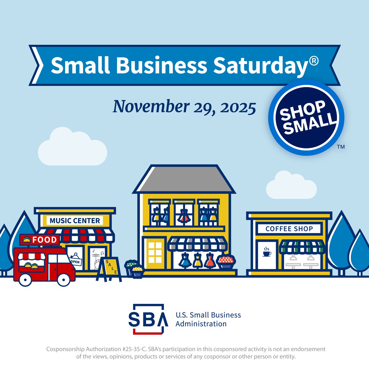SBAgov's tweet image. Every dollar spent at local, independent businesses is an investment in your community. It helps a neighbor, supports a family, and keeps Main Street vibrant. Plus, you&apos;ll discover unique gifts and get personalized service you find won&apos;t anywhere else!

#ShopSmall today!…