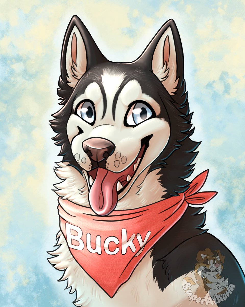 SuperAthena97's tweet photo. Finished a pet portrait commission for a friend. Its nice to just draw a normal dog haha

Timelapse ~ 6hrs 30min https://t.co/Vr3lnfRwQO
