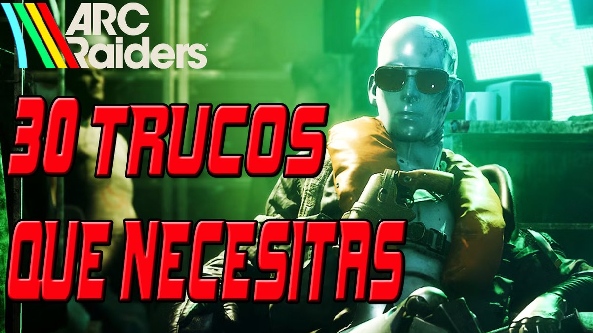¡Tanto si has empezado como si vas a empezar en arc raiders, estos 30 consejos te van a servir!
youtube.com/watch?v=nPpw3Y…