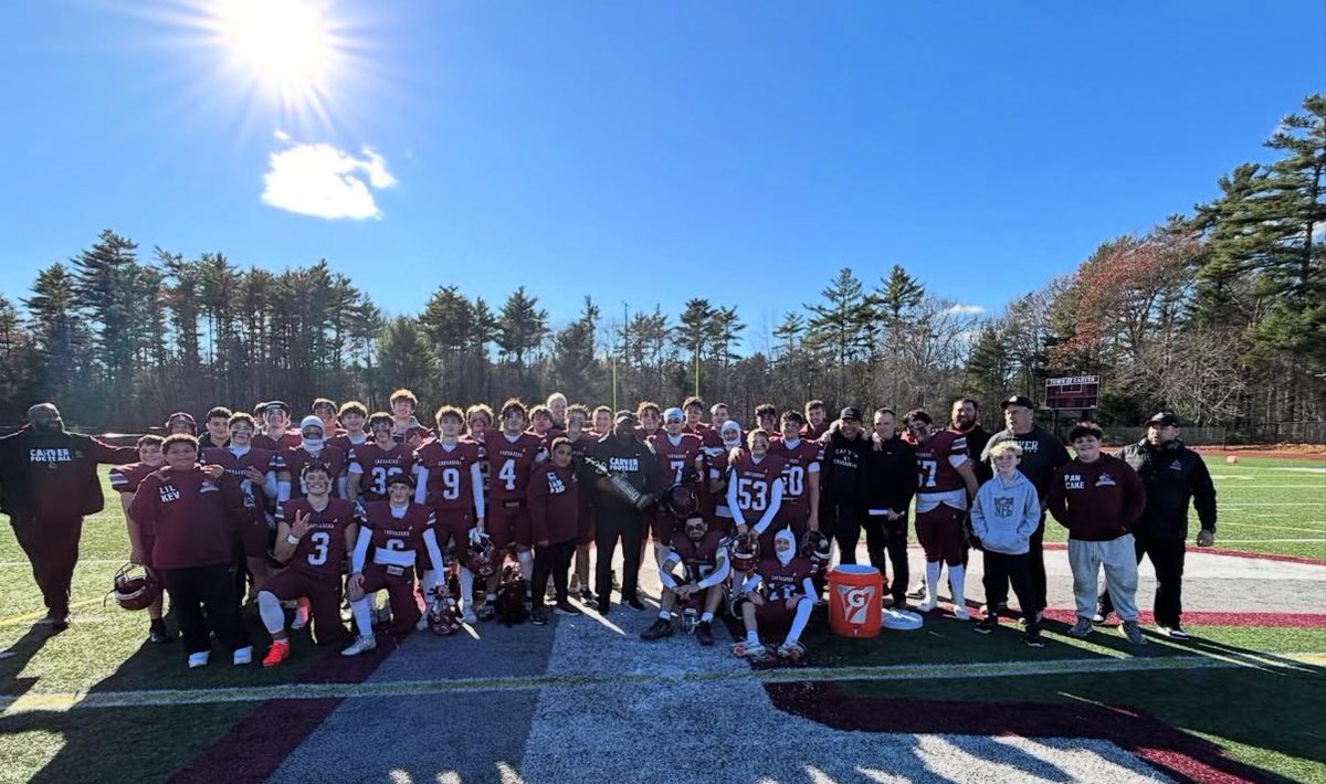 Thankful for this group. Way to leave your mark! <a href="/CarverFootball_/">Carver Crusaders Football</a> <a href="/CarverCrusaders/">Carver Athletics</a>