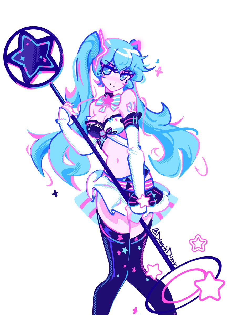 Dizzy Mikus come in two genres

Cutesy cutesy cute

And uhh the others 