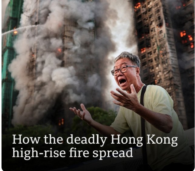 At least 128 people are known to have died, dozens have been injured and thousands more have lost their homes and are living in evacuation shelters after a fire broke out in a large housing complex in Tai Po۔