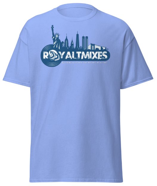 RoyalTMixes's tweet image. &apos; RoyalTmixes &apos; T-Shirts available for Christmas now!!

royaltmixes.printful.me

#artistdevelopment #recordlabel 
 #Fullsail #productioncompany
#audioengineer #mixingengineer      #Musicindustry #syncplacements #musicproducer #mastering