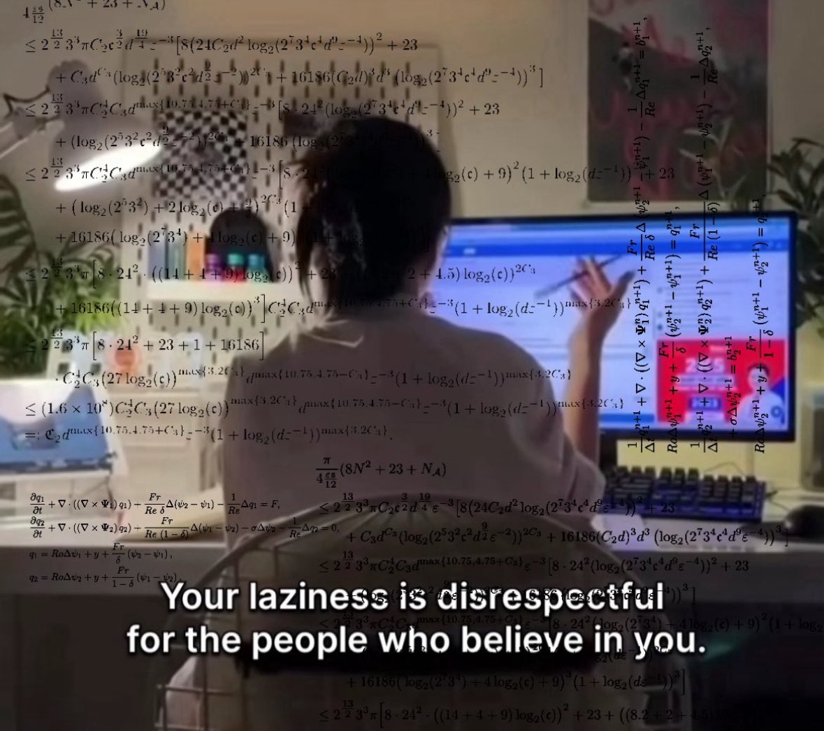 hamptonism's tweet image. your laziness is disrespectful for the people who believe in you :