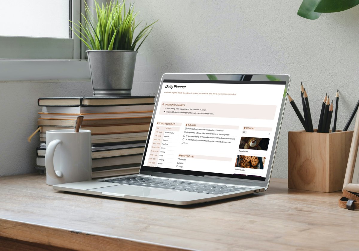 LexLab_LegaL's tweet image. 「機能が多すぎて使いこなせない…」というNotion初心者の方へ！
✅ 習慣化を強力サポート: Morning/Nightルーティンと習慣トラッキングを最優先で配置
✅ 設定不要の即戦力: 複雑なデータベース連携なし。複製した瞬間から使えます
👉notion.com/templates/simp…
#Notion