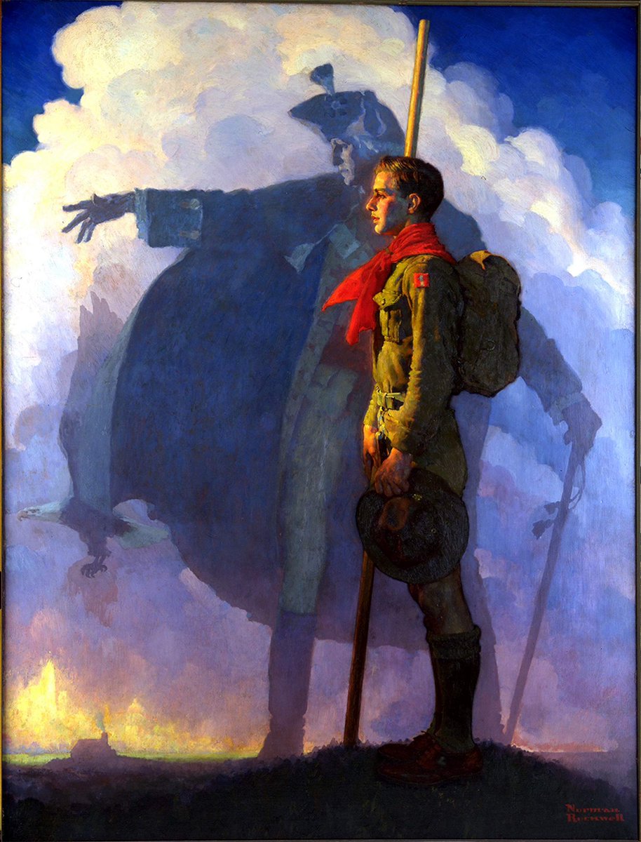 cartographer_s's tweet image. Norman Rockwell
