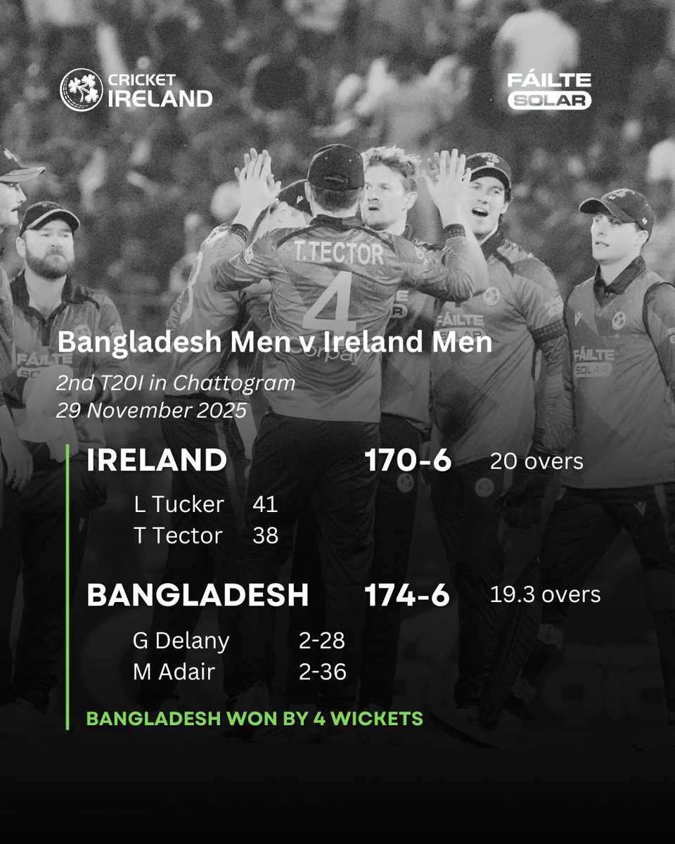 cricketireland's tweet image. Join us on Tuesday at 8am (Irish time) for the series decider.

C'mon, Ireland !!   🙌

#BackingGreen #FailteSolar ☘️🏏