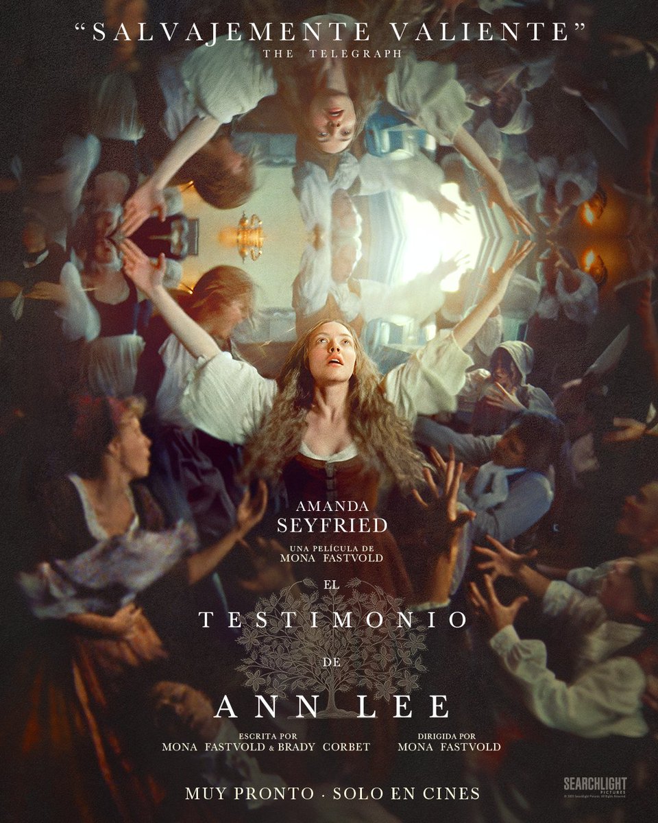 📢 #ElTestimonioDeAnnLee

Me imaginan que una mujer sea vista como la contraparte de cristo?

Pues es la historia de Ann Lee,  fundadora de una orden religiosa en una época en la que pocas mujeres tenían roles de liderazgo religioso.

Muy pronto, solo en cines.