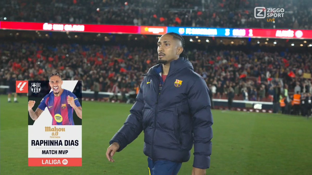 thescreenlad's tweet image. MAN OF THE MATCH: RAPHINHA!

HE IS BACK AND IMMEDIATELY DELIVERS WITH 2 ASSISTS! HE FINALLY GETS THE APPRECIATION HE TRULY DESERVES! FANTASTIC PLAYER, ONE OF THE BEST IN THE WORLD!