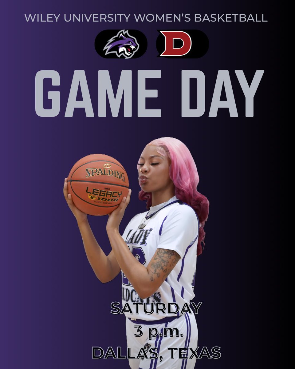 WileyAthletics's tweet image. We take on @DCCSports.
📍Farmers Branch, Texas
⏰ 3 p.m.
📹 team1sports.com/dcc/
#FeartheClaws #WhereWinnersThrive #BeIrreplaceable #ProgressoverPerfection #GoForthInspired