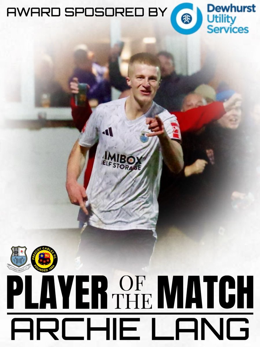 BamberBridgeFC's tweet image. MOTM on his debut 👏 

#UpTheBrig