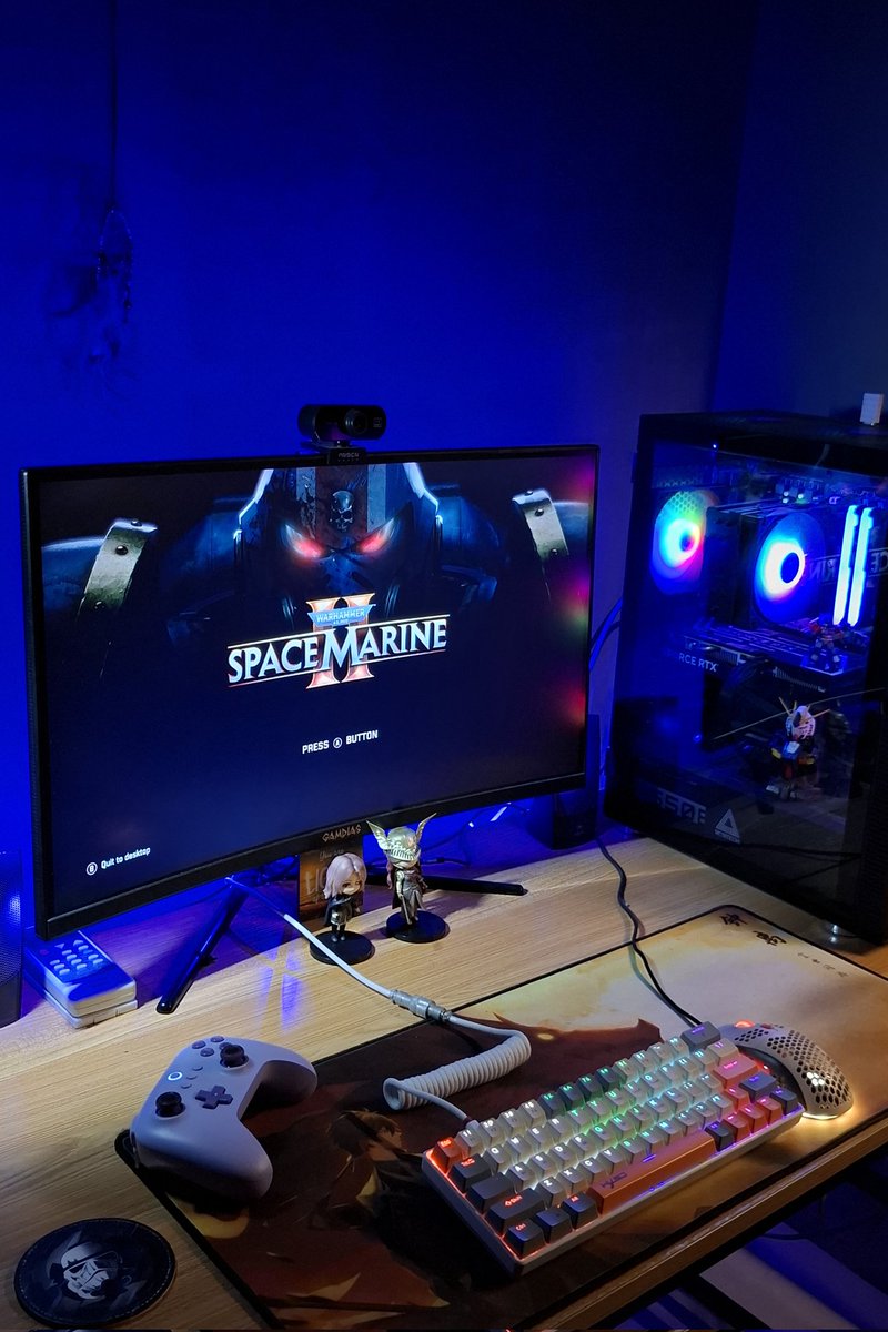 A year late, thanks to Steam's Black Friday sale. My Space Marine 2 weekend start now.