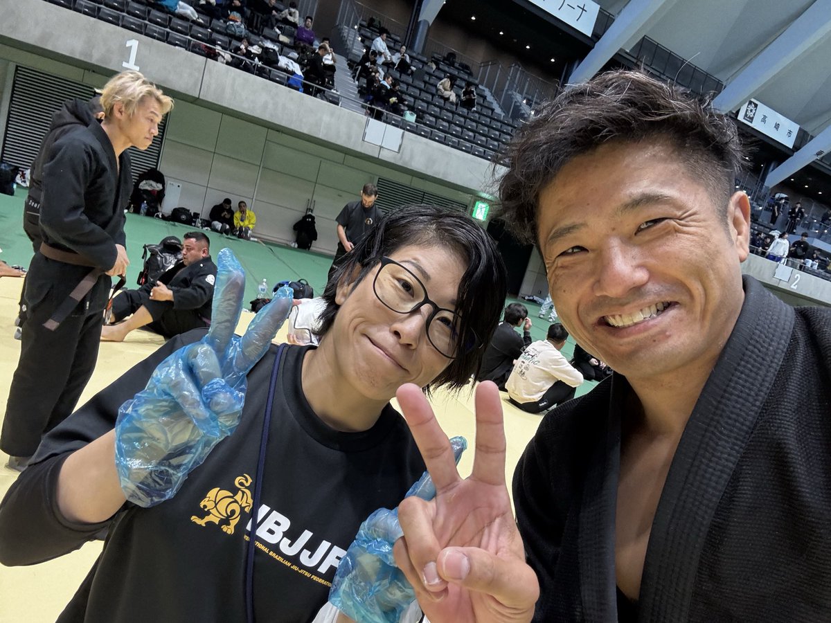 ATSUSHI_DOI_bjj's tweet image. マスターアジアは石川さんと共に３位でした😓

自分は黒で初の一本も取れ超強豪にもアドバン1だけで手ごたえはめちゃくちゃあったので満足してます🫡

大会関係者の方々の努力で選手が全力で戦えれてることに感謝です☺️
#bjj #ibjjf #jbjjf #gravbjj
