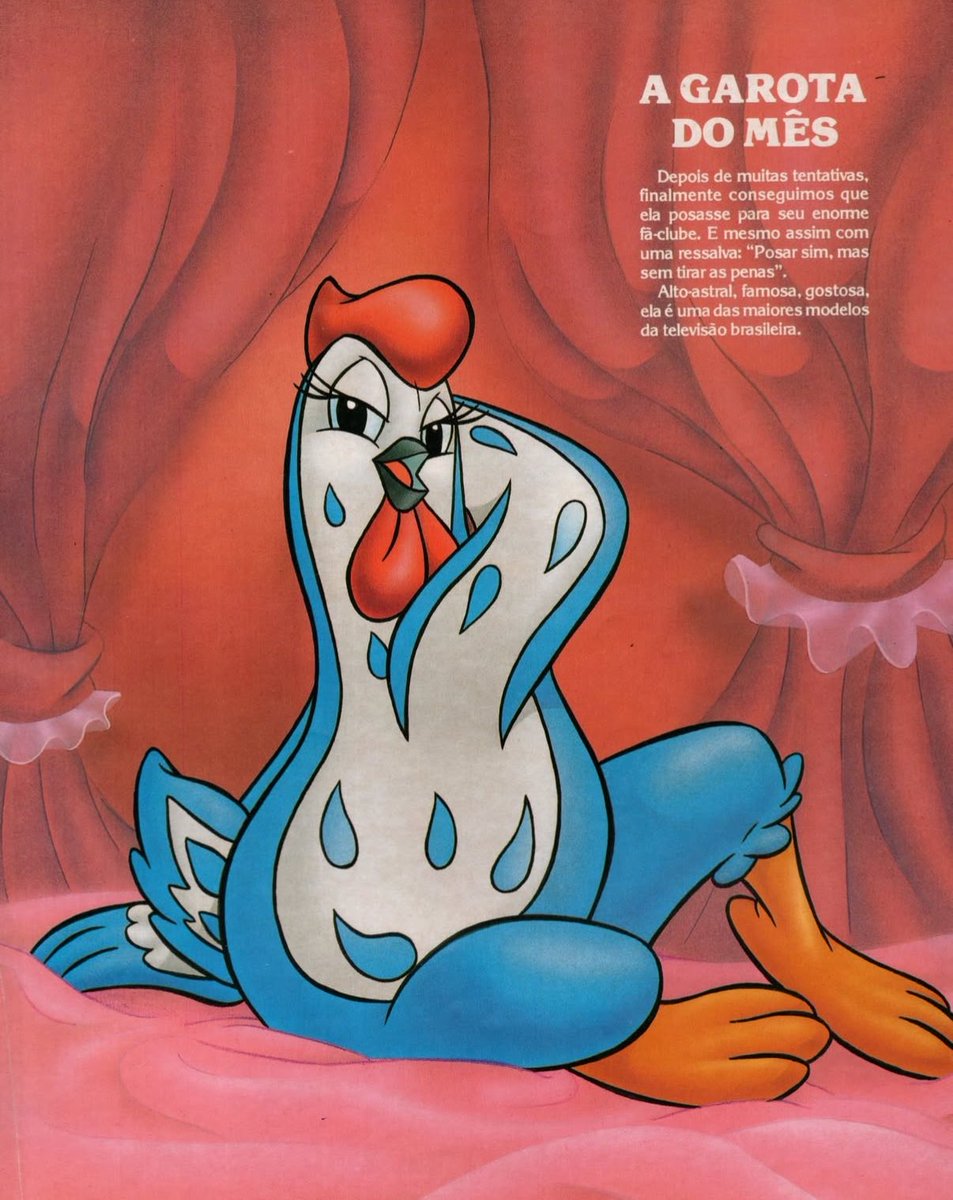 acervocampbr's tweet photo. E em 1990 que a Playboy Brasil fez uma revista especial de gastronomia e a garota da capa foi a GALINHA DA MAGGI??? https://t.co/qdXXTQNUdv