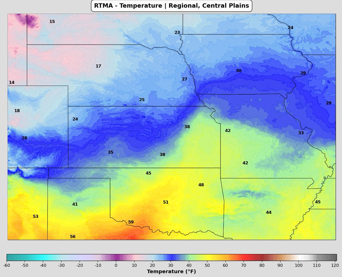 hunterhurleywx's tweet image. A &quot;Kansas City Classic&quot; where theres snow around #KC, but not in KC...

Flurries to the west in Manhattan, KS.
Snow to the north in Omaha &amp;amp; Des Moines.
Snow to the south &amp;amp; east in St. Louis.

#KCwx at its finest!