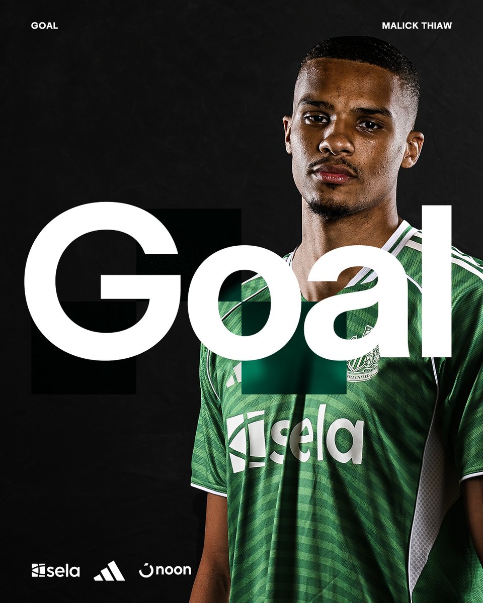 NUFC's tweet image. MALICK THIAW AT THE DOUBLE!!!!!!!!! 🔥🔥