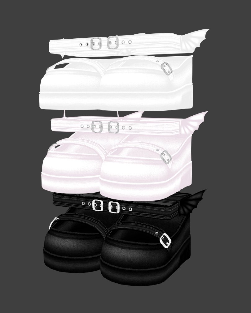 inocntfawn's tweet image. i love making shoes

2 comms from @miunaii &amp;amp; one for my Bff 😜😜

#ROBLOX #RobloxDevs #robloxugc #UGCcreator